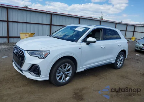 2023 Audi Q3 Premium 45 Tfsi S Line Quattro Tiptronic from USA, damaged, VIN WA1DECF32P1089395